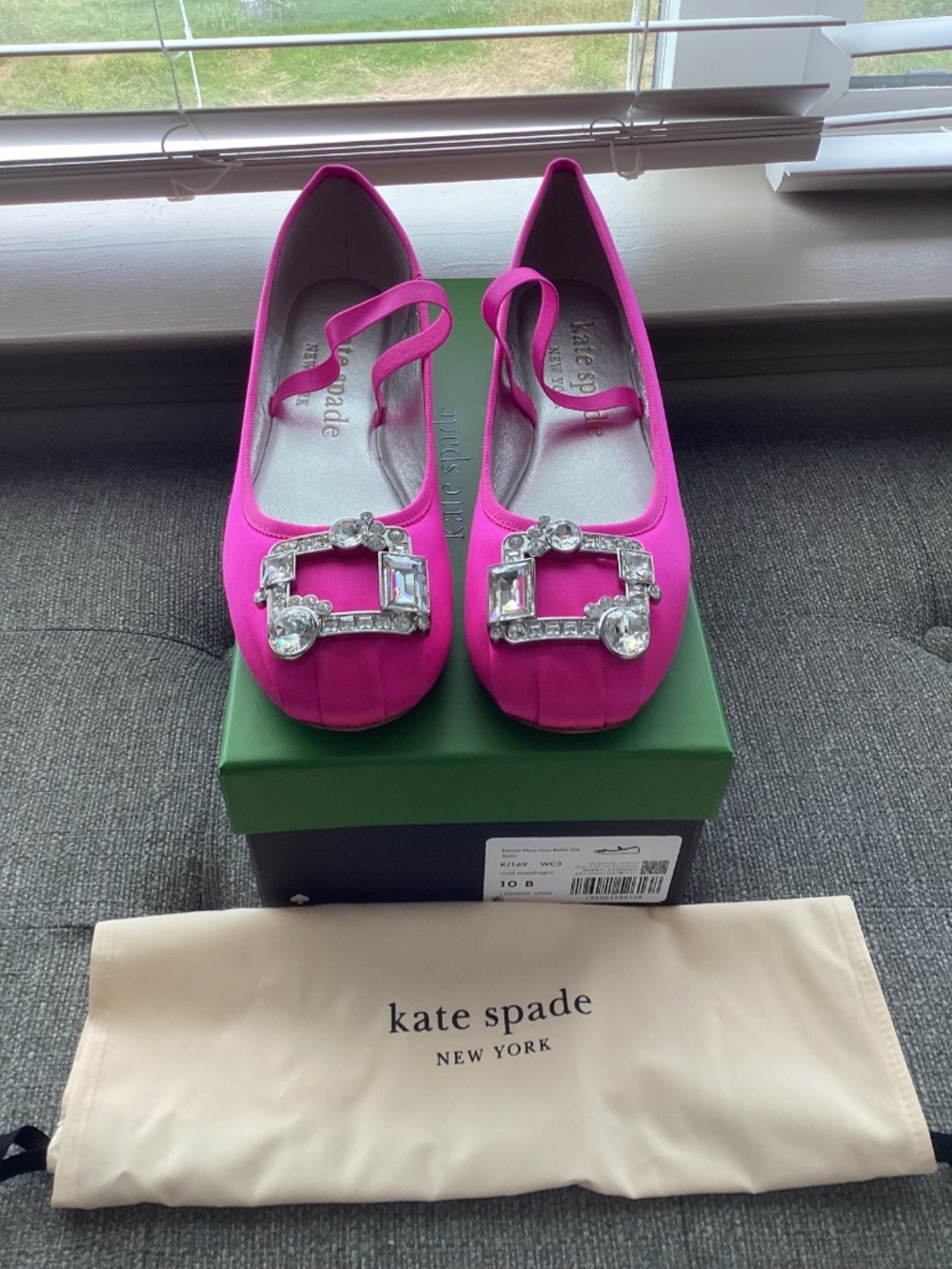 kate spade new york Women's Renata Mary Jane Ballet Flats, size 10 - Picture 5 of 10